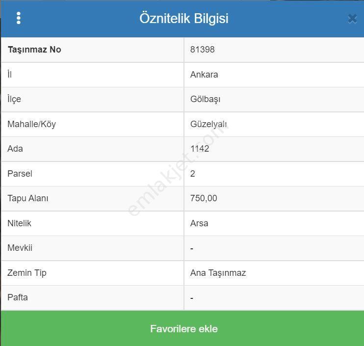 Satılık Villa Arsaları 10 Adet Tam Müstakil Güzelyalı Gölbaşı - Görsel 7