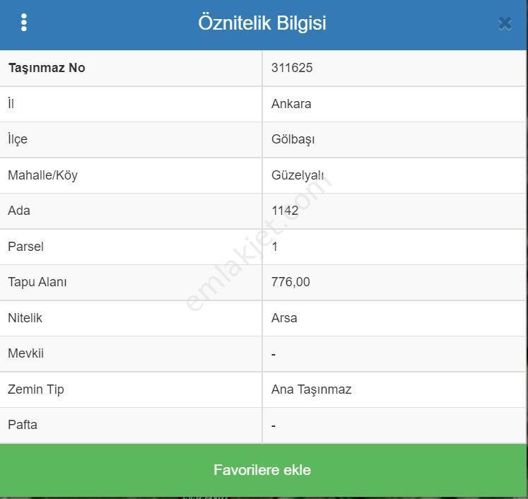 Satılık Villa Arsaları 10 Adet Tam Müstakil Güzelyalı Gölbaşı - Görsel 4