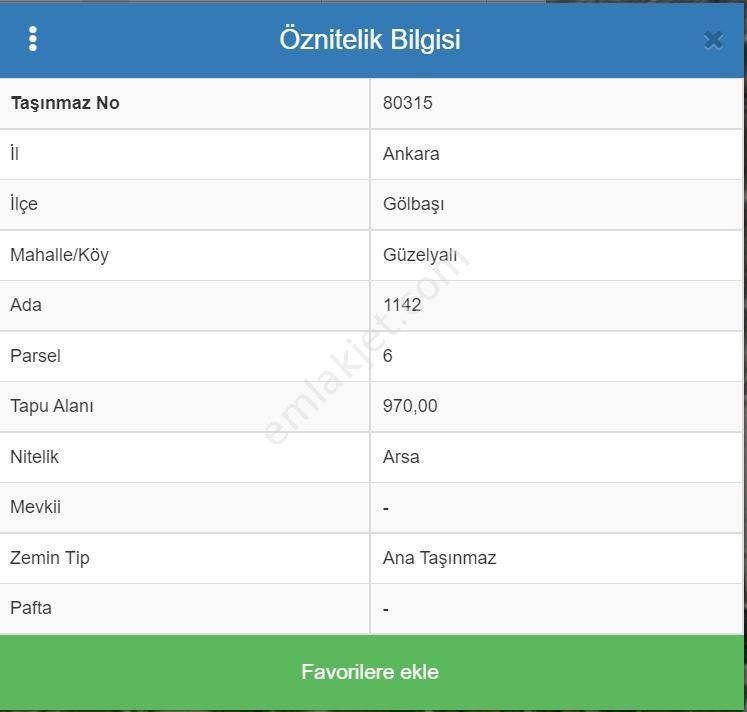 Satılık Villa Arsaları 10 Adet Tam Müstakil Güzelyalı Gölbaşı - Görsel 14