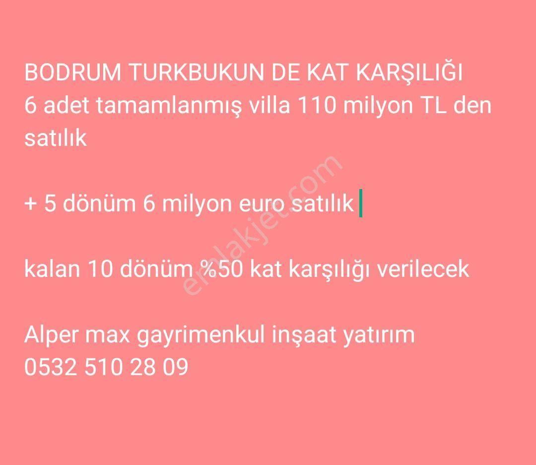 Sasalı Da Bulunan Tarla 416 Dönüm İmar Sınırları İçinde Olup Yanı Başında Villalar Var - Görsel 26