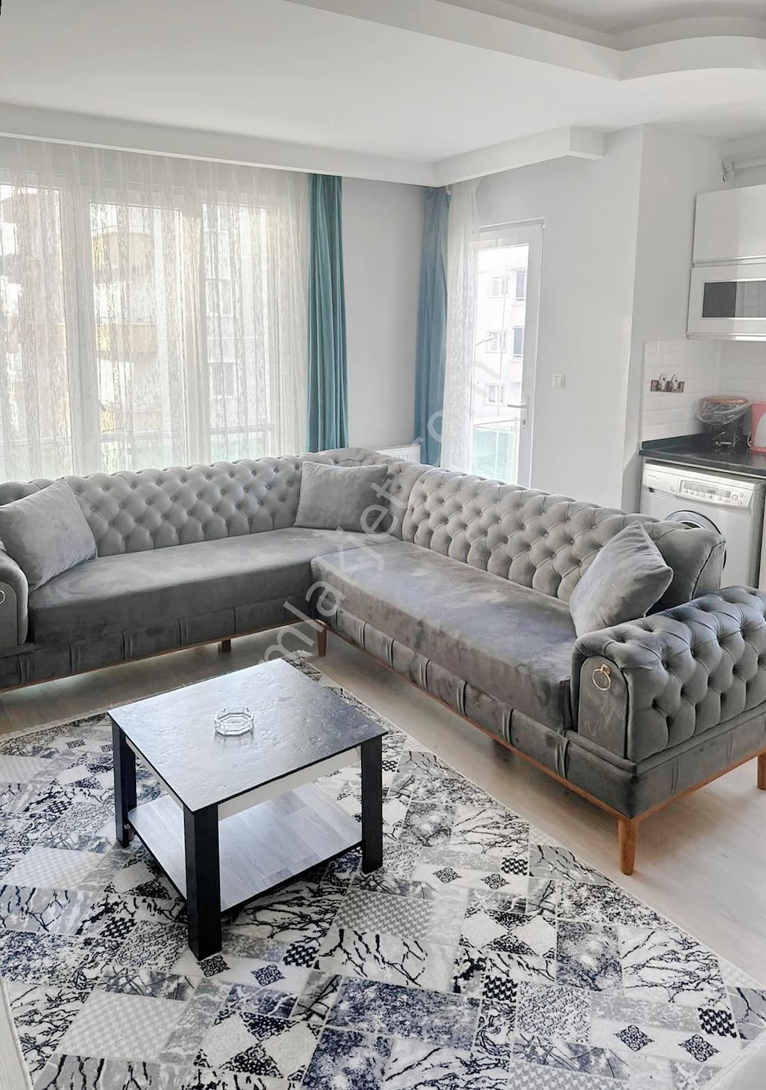 Atakentde Günlük Kiralık 1+1 Ev - Görsel 12