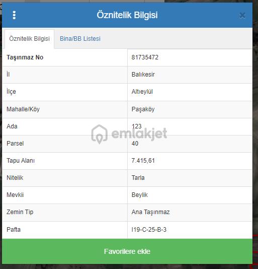 Sahibinden Paşaköy'de 45.200 M2 Satılık Tarla - 2