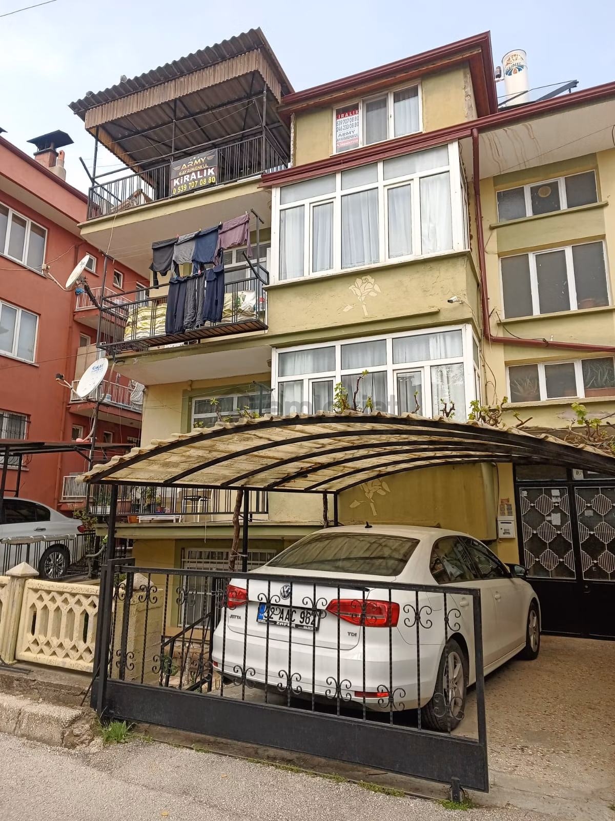 Bağlar Mahallesinde Esyalı Kiralık Daire