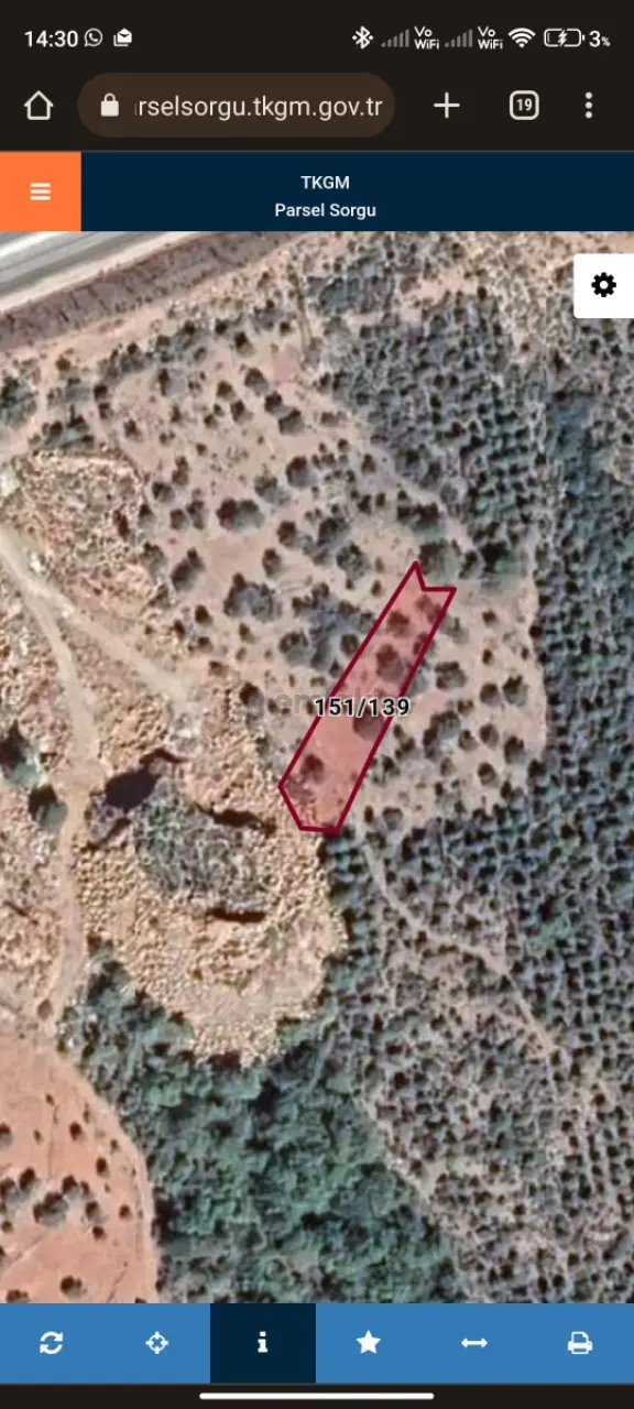 Sahibinden 1.450m2 Deniz Manzaralı Arsa - 10