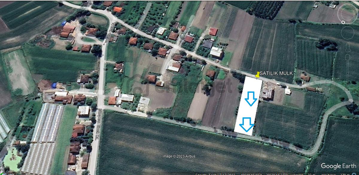 Turyap'tan Serdivan Yazlıkta 1973 M2 Satılık Arsa - 10