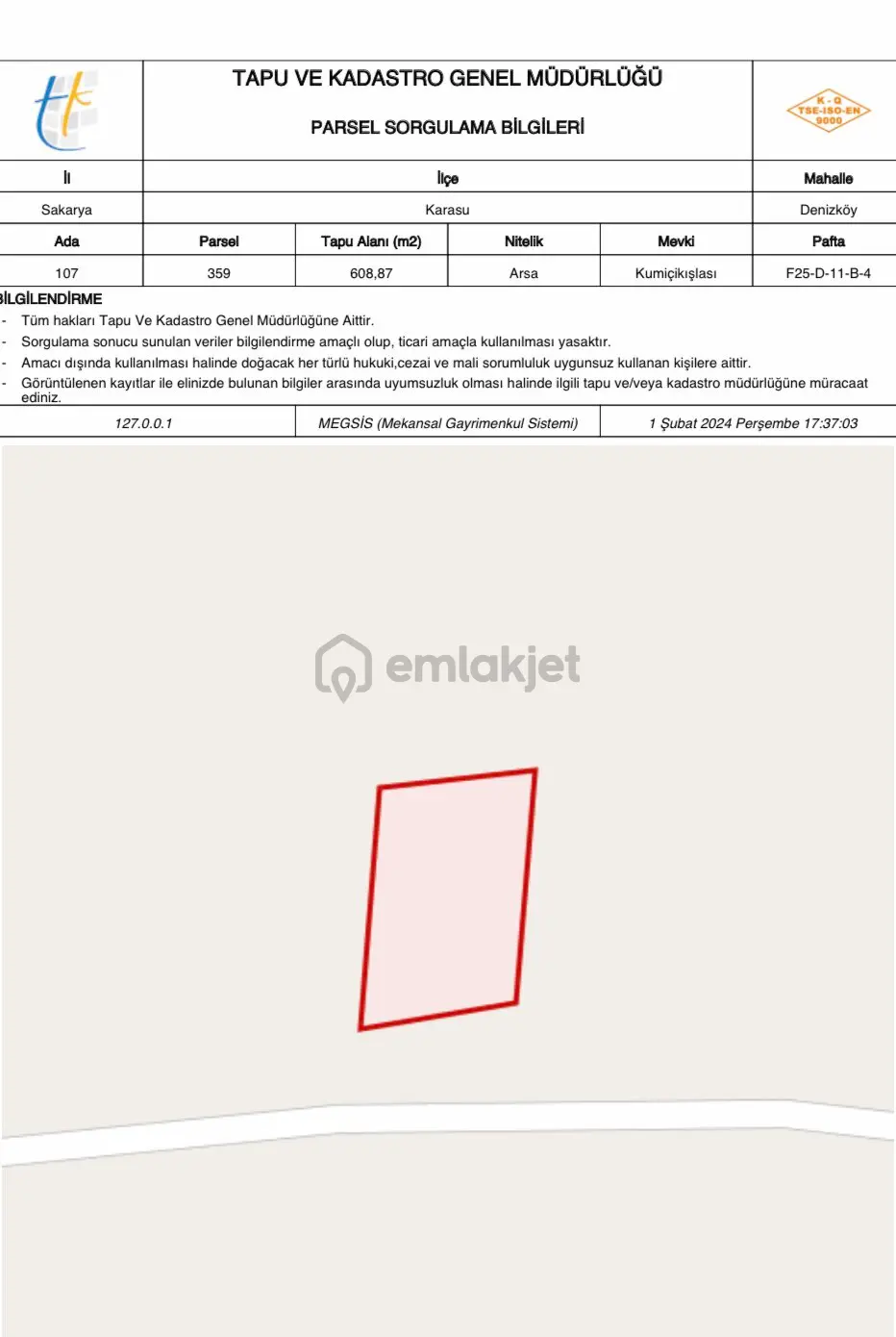 Sahibinden Saybinden Satılık Arsa - 5