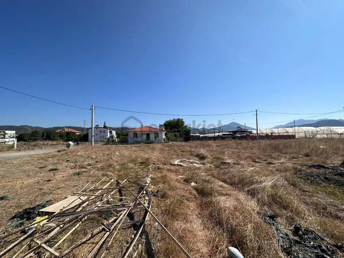 Ortaca Karaburunda 515 M2 Köşe İmarlı Arsa Satılık - 4
