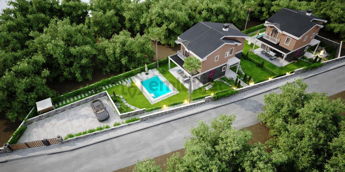 Söğütte Anahtar Teslim 4+1 Sıfır Villalar - 8