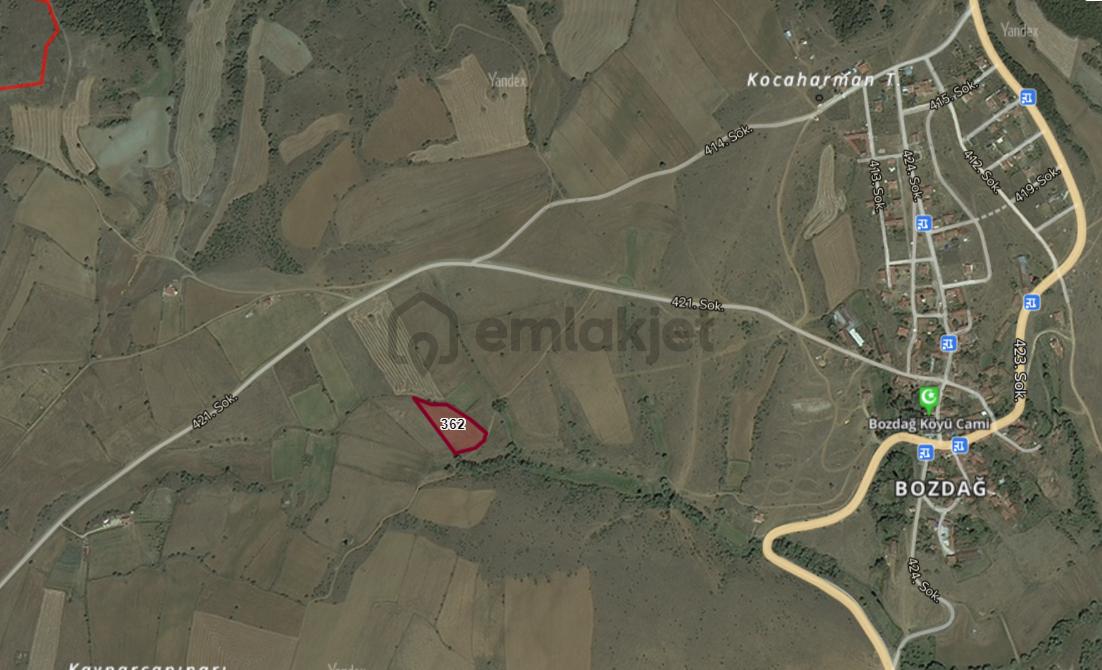 Bozdağ Mahallesinde 3.700 M2 Satılık Tarla - 9