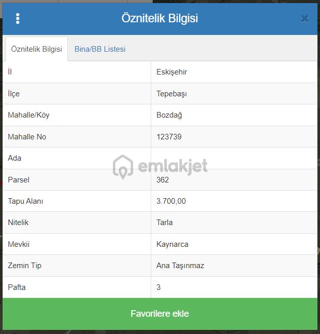 Bozdağ Mahallesinde 3.700 M2 Satılık Tarla - 7