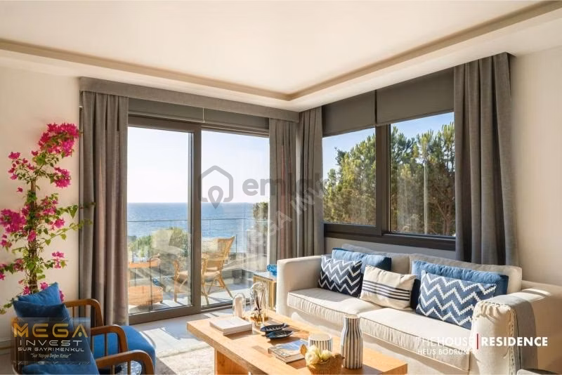 Bodrum Adabükü'nde Deniz Manzaralı 3+1 Lüks Tripleks Villa - 12