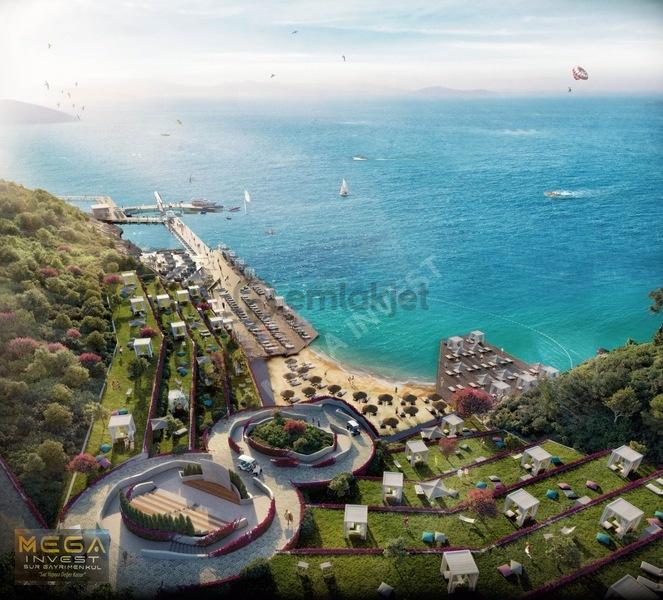 Bodrum Adabükü'nde Deniz Manzaralı 3+1 Lüks Tripleks Villa - 34