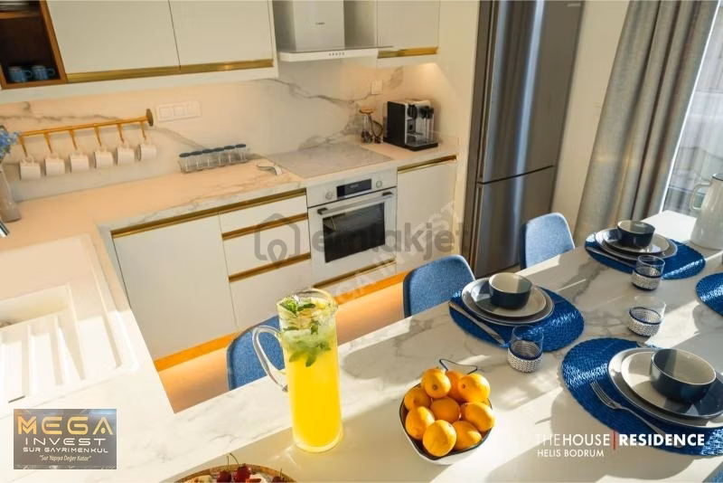 Bodrum Adabükü'nde Deniz Manzaralı 3+1 Lüks Tripleks Villa - 15