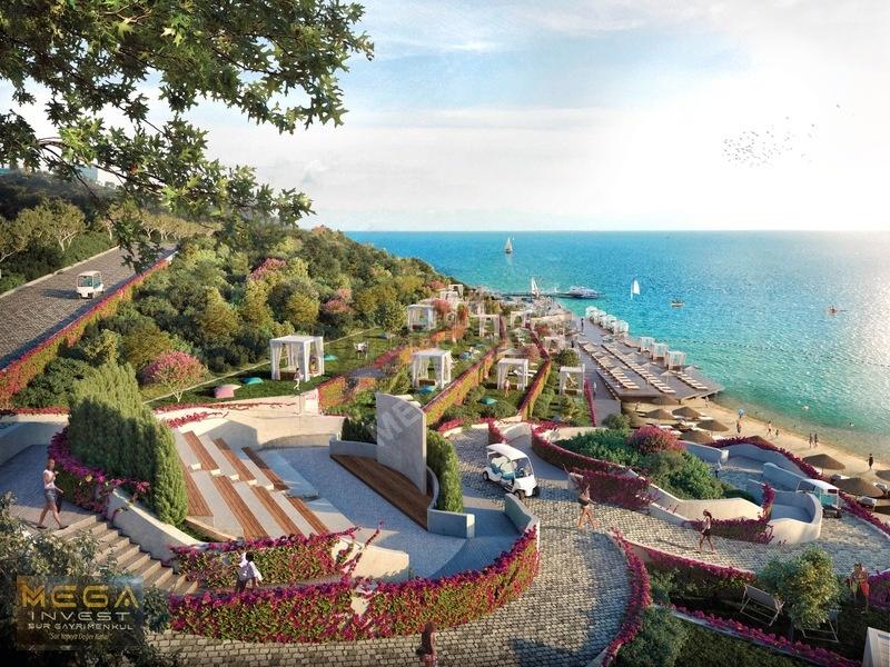 Bodrum Adabükü'nde Deniz Manzaralı 3+1 Lüks Tripleks Villa - 32
