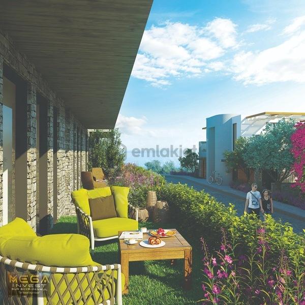 Bodrum Adabükü'nde Deniz Manzaralı 3+1 Lüks Tripleks Villa - 25