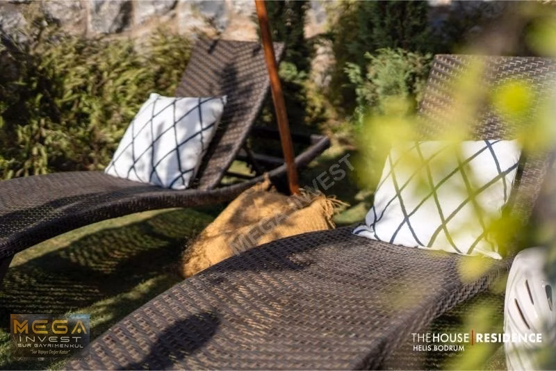 Bodrum Adabükü'nde Deniz Manzaralı 3+1 Lüks Tripleks Villa - 6