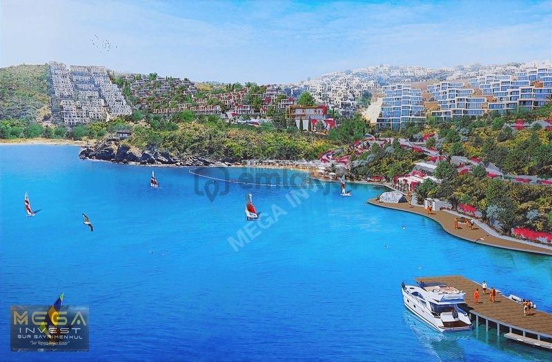 Bodrum Adabükü'nde Deniz Manzaralı 3+1 Lüks Tripleks Villa - 29