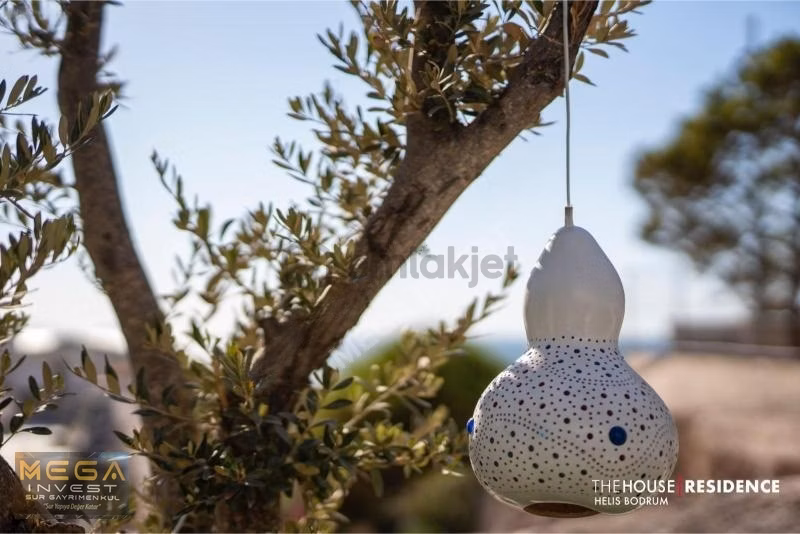 Bodrum Adabükü'nde Deniz Manzaralı 3+1 Lüks Tripleks Villa - 13