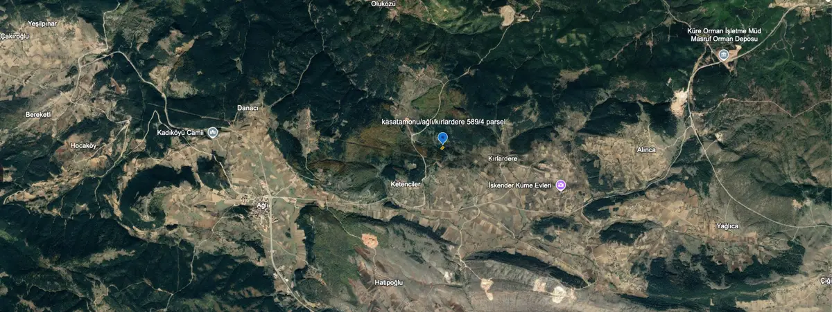 Kastamonu'da Orman İçinde Muhteşem Doğası İle Tarlalar - 18