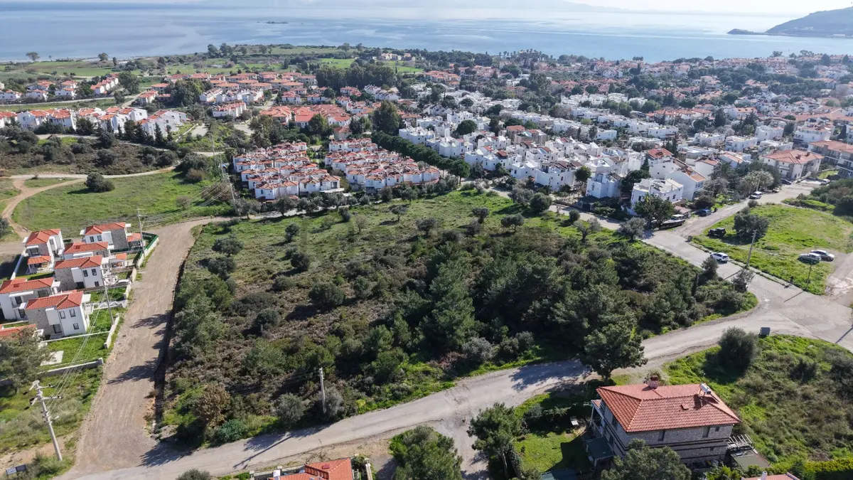 Datça Burgazda Deniz Manzaralı Konut İmarlı 572m² Arsa - 21