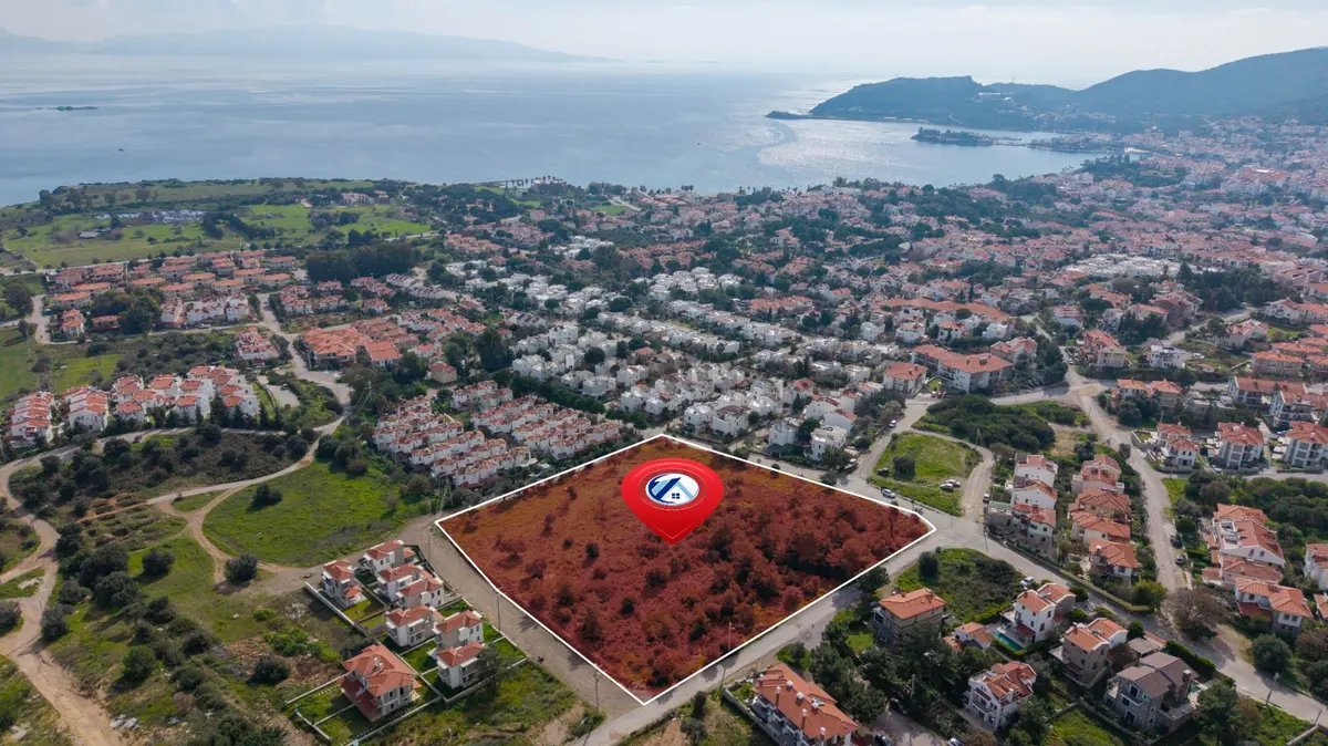 Datça Burgazda Full Deniz Manzaralı Konut İmarlı 573m² Arsa - 18