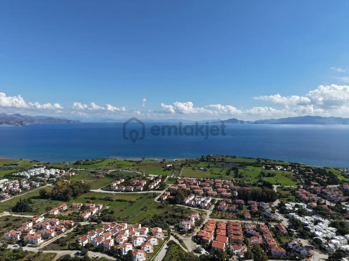 Datça Burgazda Full Deniz Manzaralı Konut İmarlı 573m² Arsa - 8