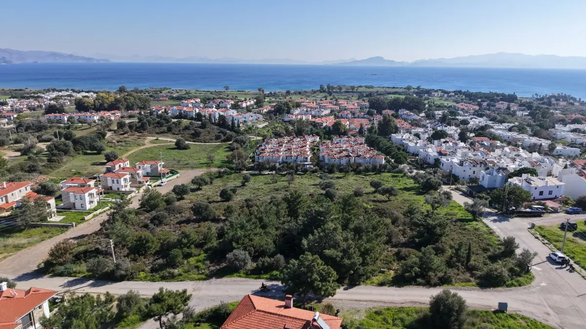 Datça Burgazda Full Deniz Manzaralı Konut İmarlı 573m² Arsa - 34
