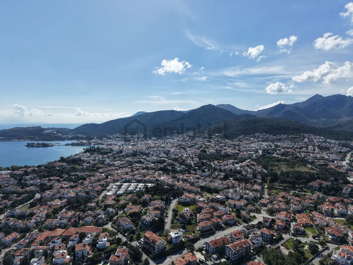 Datça Burgazda Full Deniz Manzaralı Konut İmarlı 573m² Arsa - 12