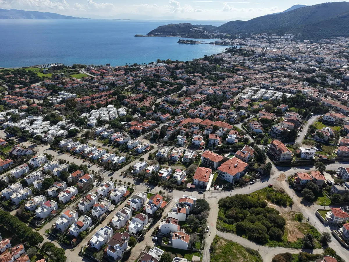 Datça Burgazda Full Deniz Manzaralı Konut İmarlı 573m² Arsa - 5