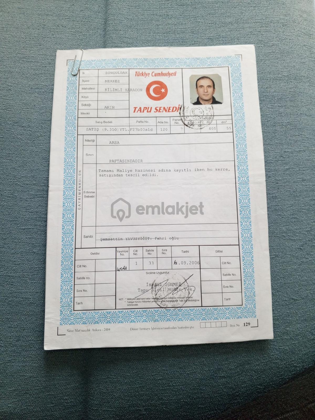 Sahibinden Akın Sokakta İmarlı Tektapu - 9