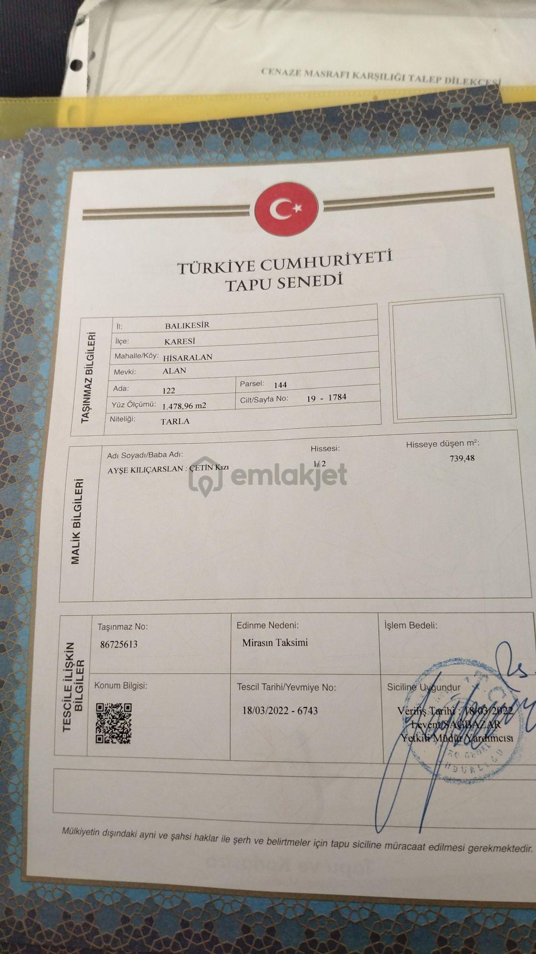 Sahibinden Satılık Tarla - 2