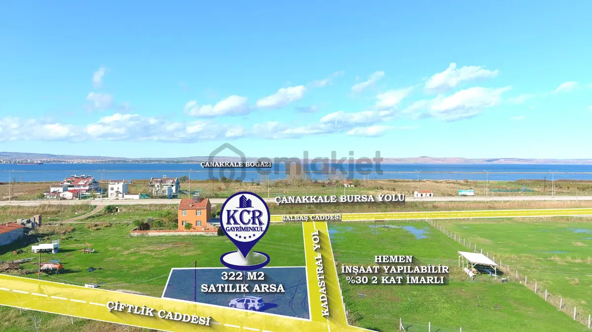 Çanakkale Lapseki'de Satılık İmarlı Fırsat Arsa