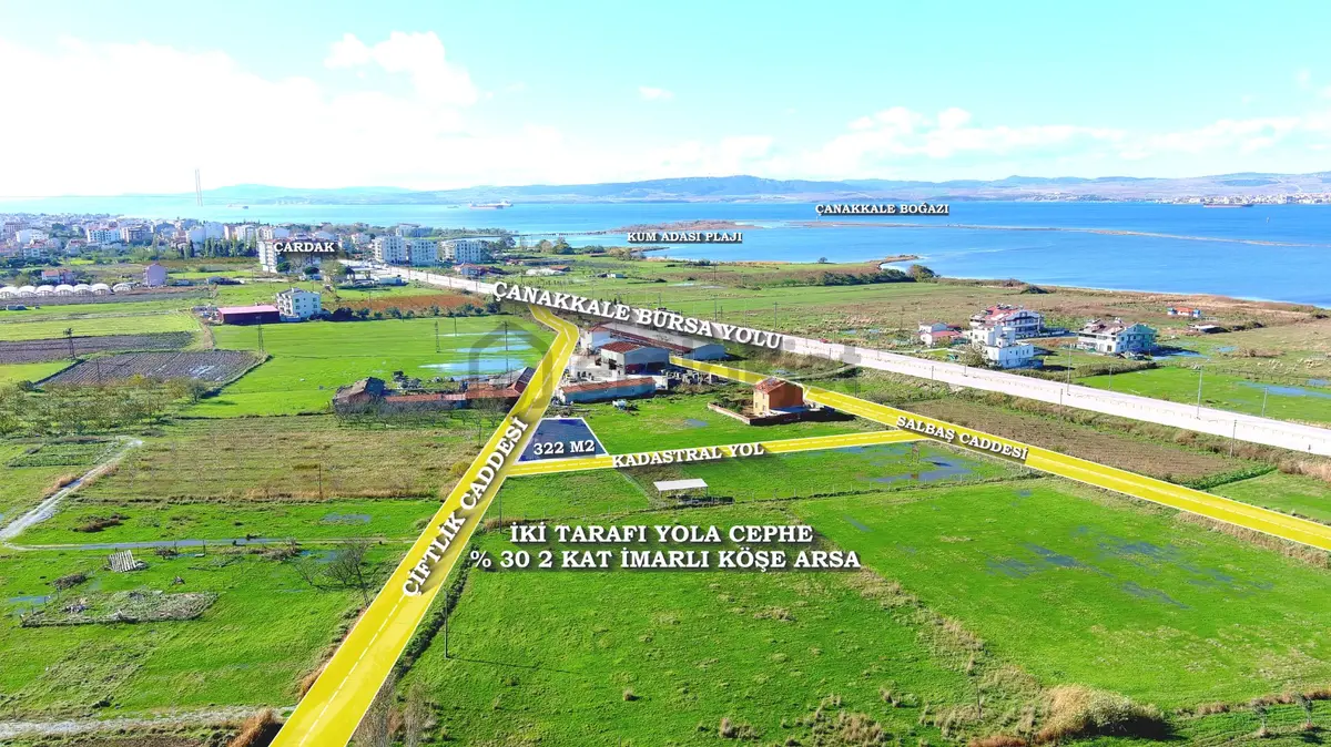 Çanakkale Lapseki'de Satılık İmarlı Fırsat Arsa - 6