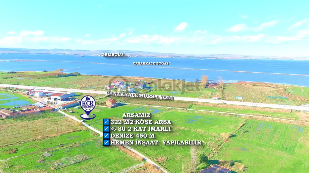 Çanakkale Lapseki'de Satılık İmarlı Fırsat Arsa - 11