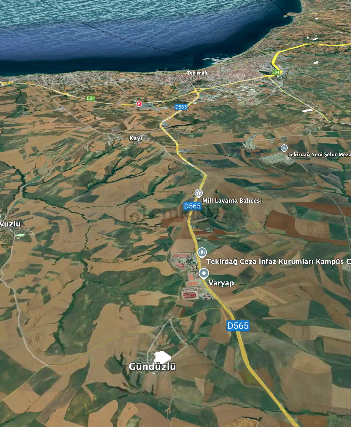 Tekirdağ Gündüzlü'de 125 M2 Arsa Tapulu - 22