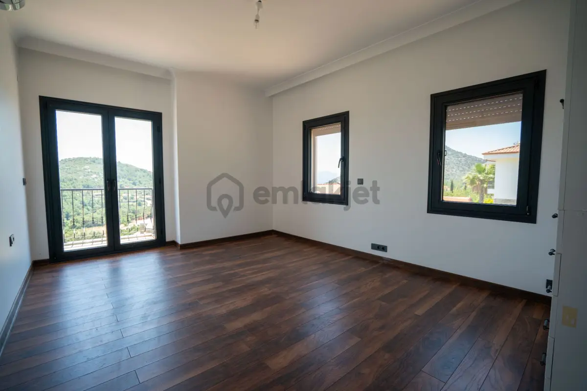 Datça Emecik'te 950 M2 Arsada Deniz Manzaralı 4+1 Havuzlu Villa - 20