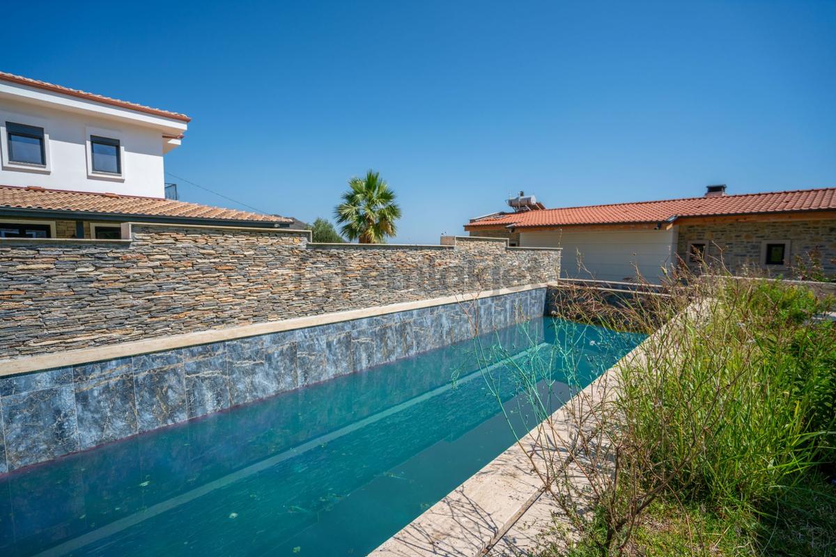 Datça Emecikte 1000m2 Arsa İçinde Deniz Manzaralı,havuzlu Villa - 30