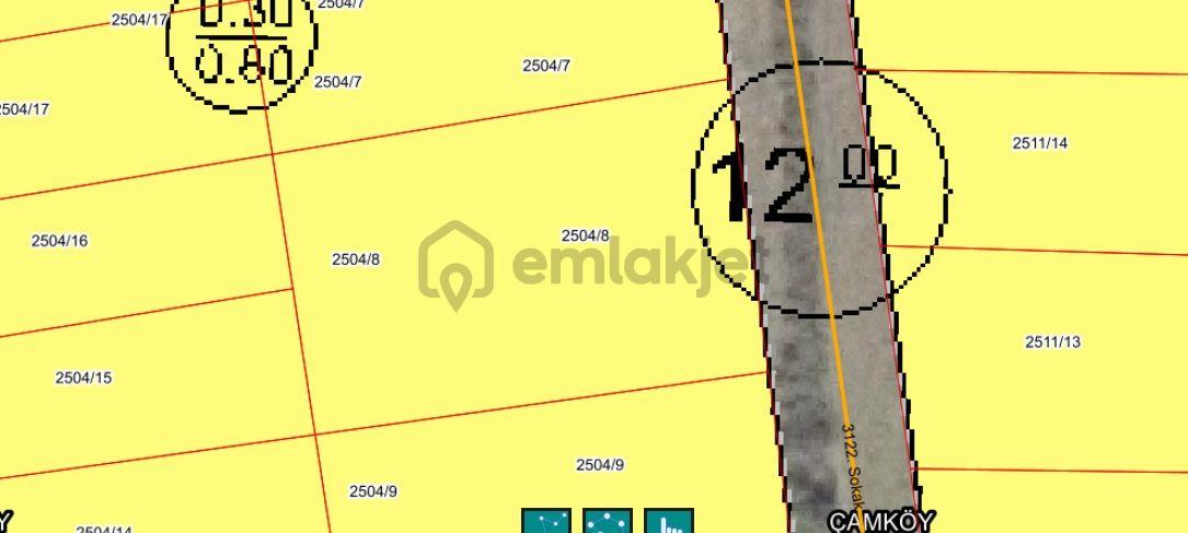 Çam Köy De 1174 M2 Parsel