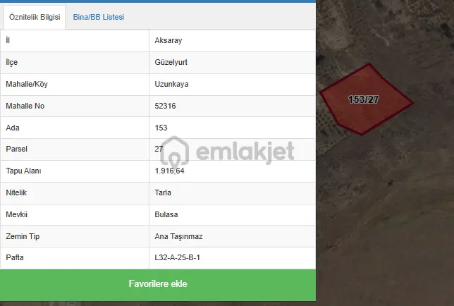 Güzelyurt Ta Satılık Tarla Ve Bag - 3