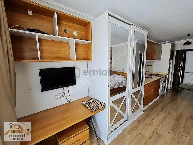 Merkezde, Giderler Dahil 1+0 Kiralık Stüdyo Daire - 12