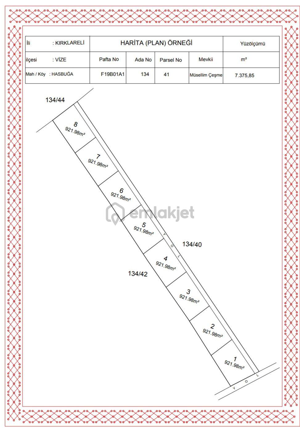 Hasbuğa Müsellim Girişinde Asfalt Üzeri Satılık 921 M2 - 23