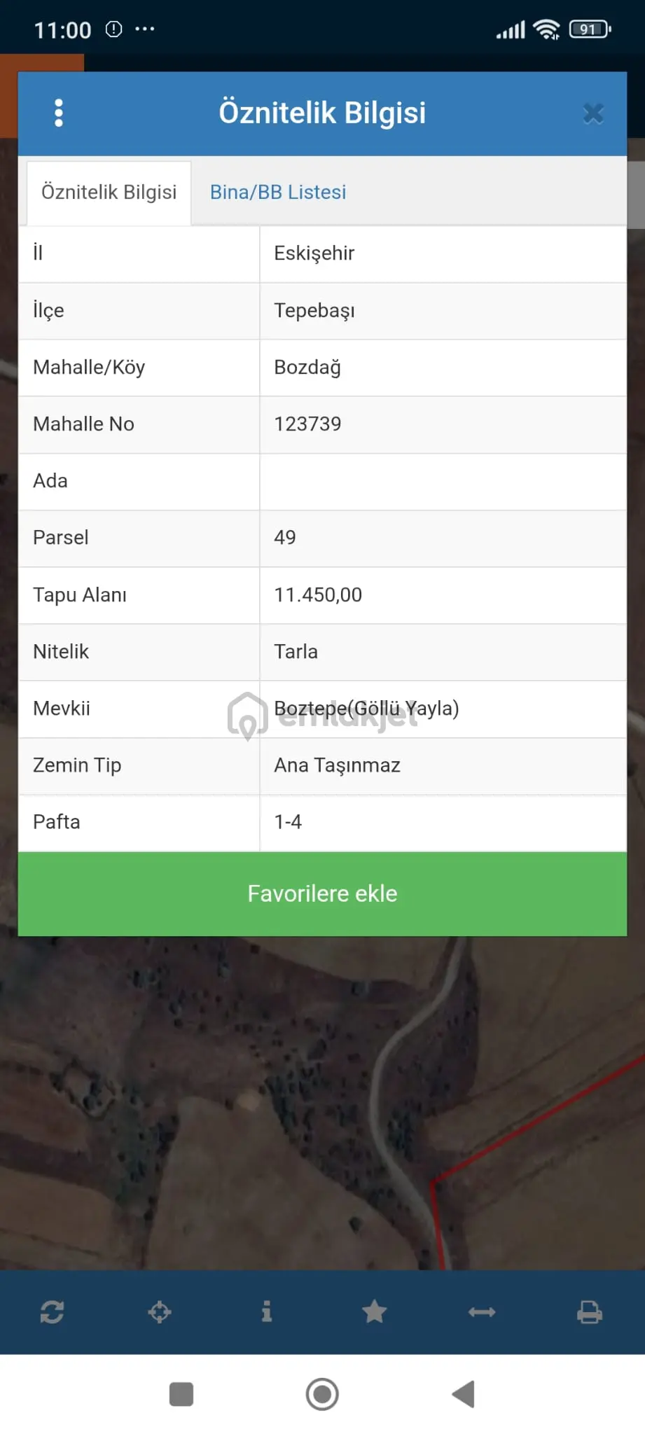 Şendoğan Emlak Ve Gayrimenkulden Bozdağ Mahallesinde Satılık Tarla - 2