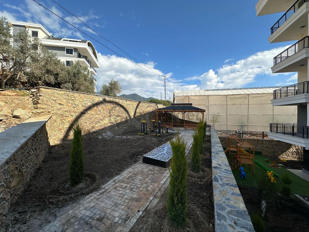 Baha'dan Alanya Da Doğa Manzaralı Lüks 4+1 Daire - 19