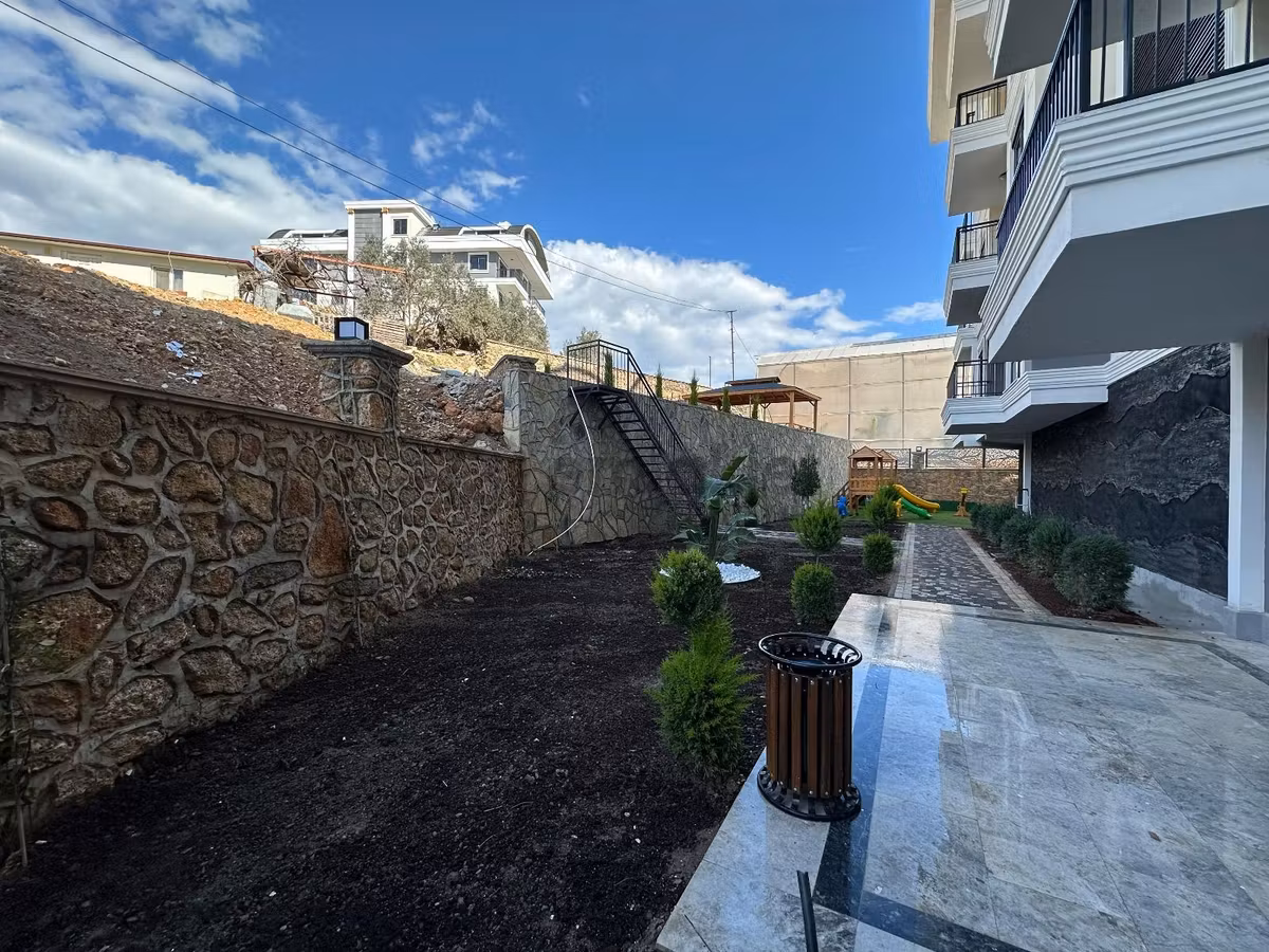 Baha'dan Alanya Da Doğa Manzaralı Lüks 4+1 Daire - 18