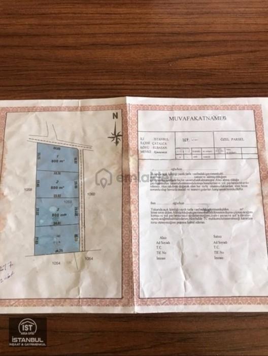Çatalca Elbasan'da Kuzey Marmara Otobanına Cephe Arsa - 7