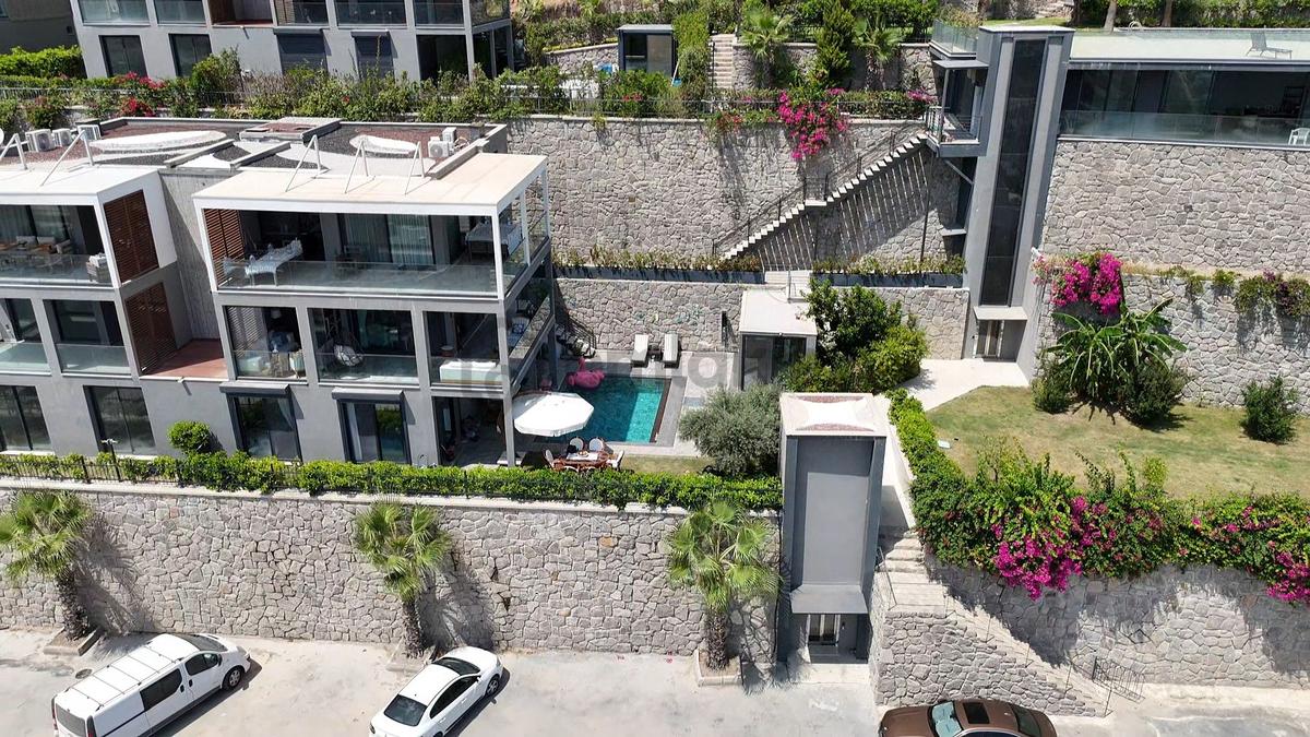 Gündoğanda Satılık Havuzlu Deniz Manzaralı 3+1 Villa - 6