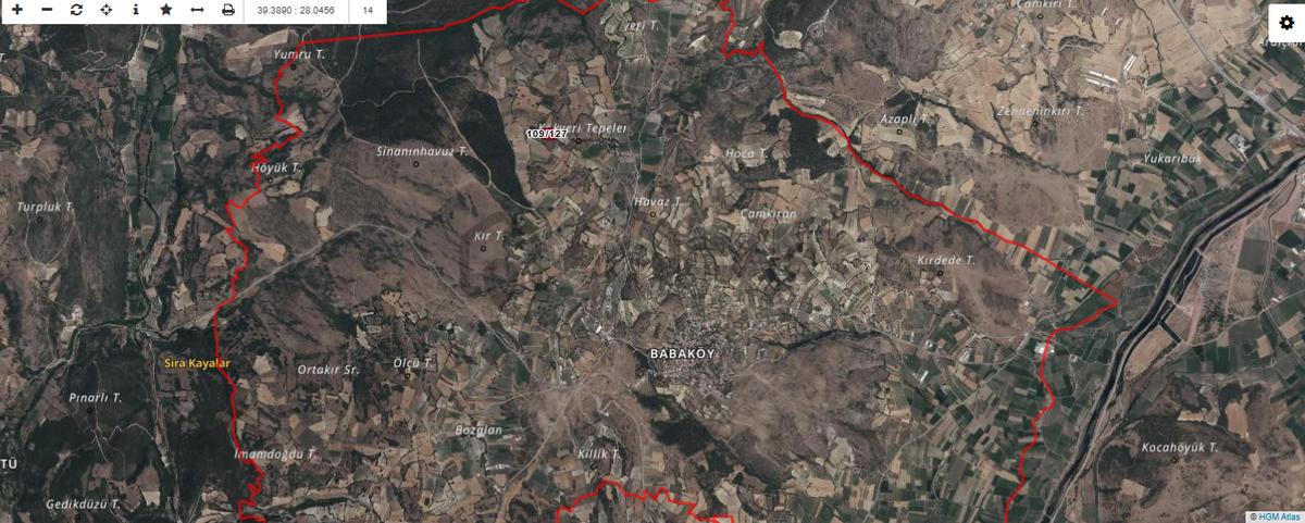 Era Söz Den Bigadiç Babaköy Mh. Satılık 6120m² Tarla - 3