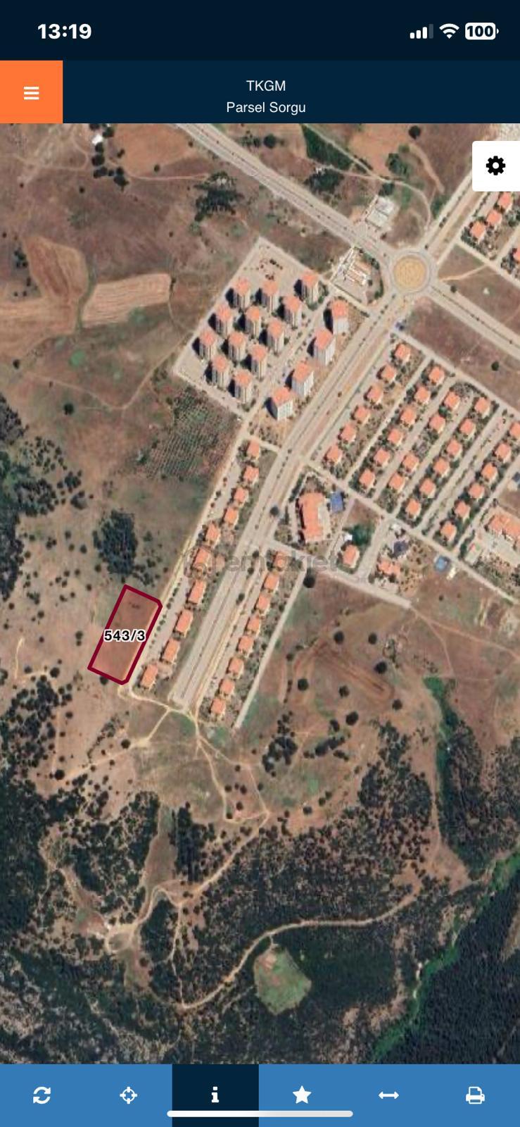 Bursa Gürsu Dışkaya Köyünde İpekyolu Mahllesinde İmarlı Satılık Arsa - 3