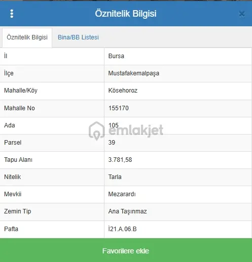 Bursa Mustafakemalpaşada Yatırımlık Tarla - 3