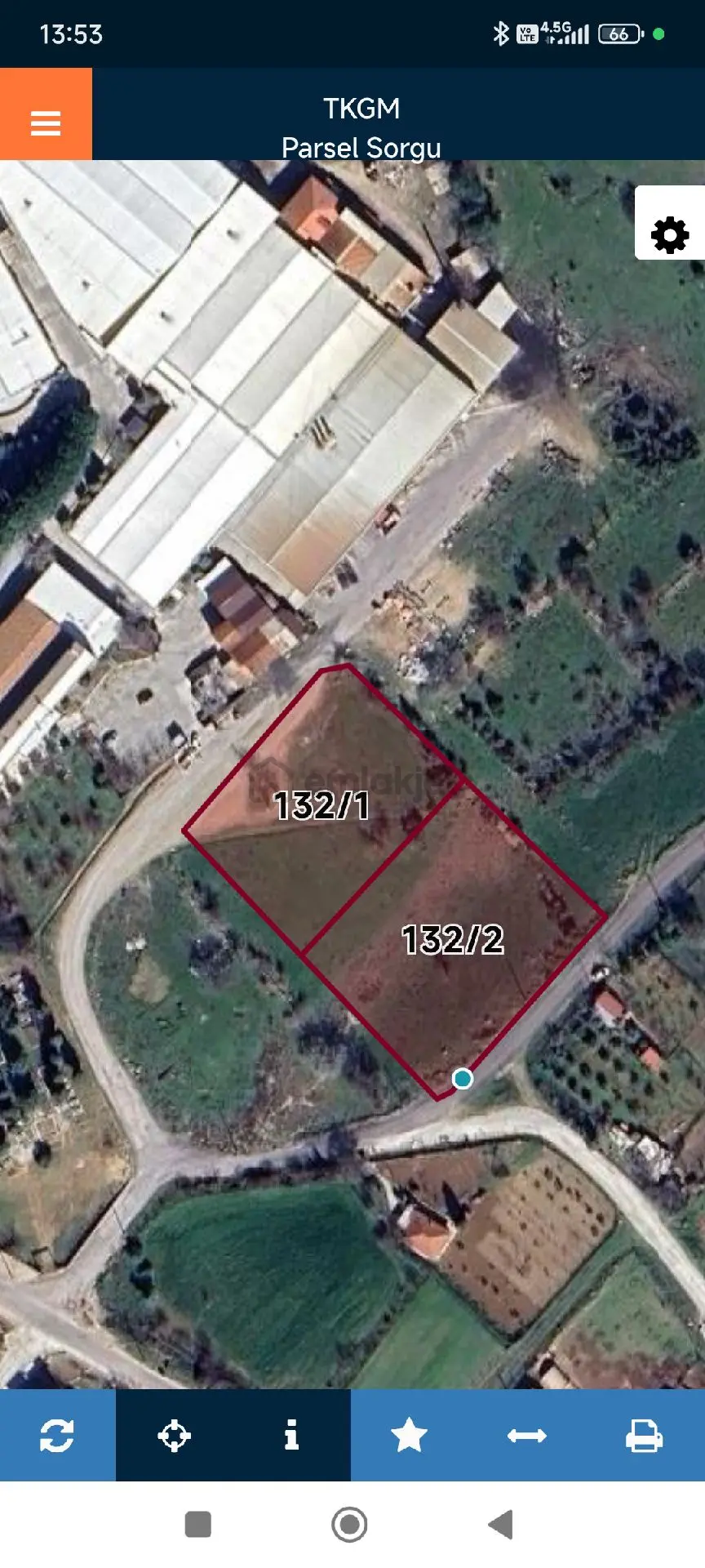 Atabey'den Göveçlik'te Satılık Sanayi Parseli Arsa - 15